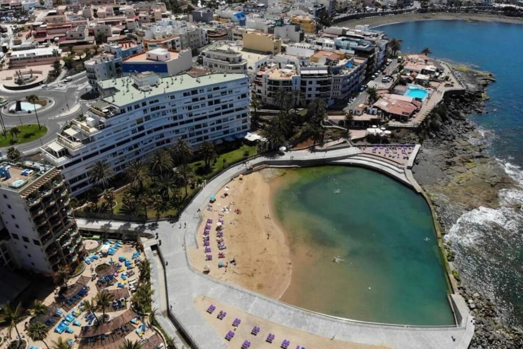 Studio Apartment La Lajilla Located At Beachfront Arguineguin Dış mekan fotoğraf
