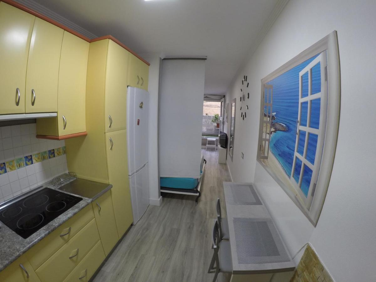 Studio Apartment La Lajilla Located At Beachfront Arguineguin Dış mekan fotoğraf